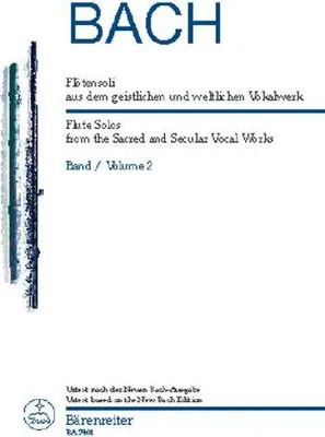 Produktbild von Flötensoli aus dem geistlichen und weltlichen Vokalwerk Band 2