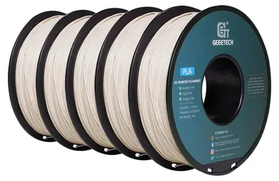 Obrázek produktu pro Filament PLA, průměr 1,75 mm, ekologický, hnědý