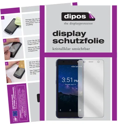 Produktbild von 2x Schutzfolie für Wieppo E1 2018 klar Displayschutzfolie Folie Display Schutz