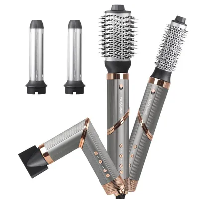 Produktbild von Multistyler 5 in 1 Hairstyler Grau Lavish Lockenstab Haartrockenbürste