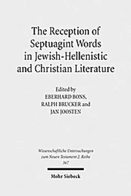 Obrázek produktu pro Reception of Septuagint Words in Jewish-Hellenistic