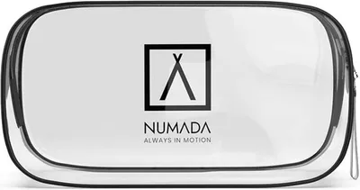 Immagine prodotto di Borsa da viaggio Numada in PVC trasparente 23 x 11,5 x 6,5 cm