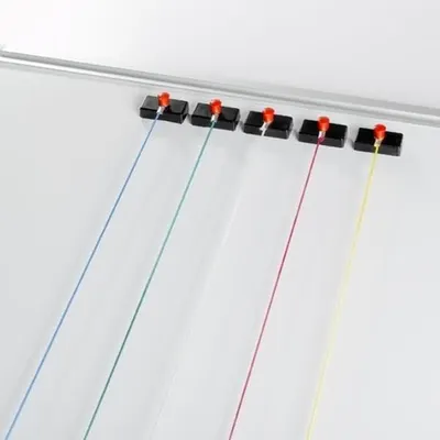 Produktbild von Terminzeiger magnetisch 2000mm rot