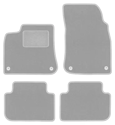 Immagine prodotto di Tappetini in moquette per Audi Q8 2020- (SUV) – set 4 pezzi, grigi, su misura – Wielganizator OSLO