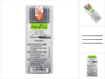 Produktbild von Pica Tieflochmarker DRY Ersatzminen graphit 4030