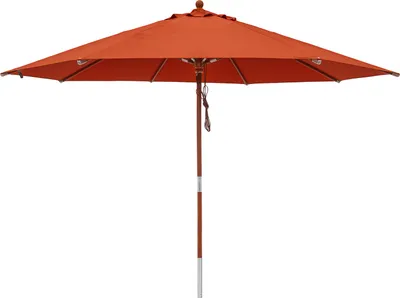 Produktbild von anndora Sonnenschirm 3m rund Terracotta - Winddach UV-Schutz - Terracotta