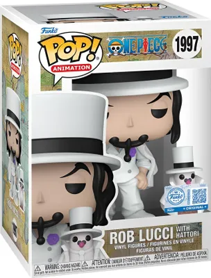 Produktbild von FUNKO POP! Vinyl Figur One Piece Rob Lucci with Hattori 1997 Special Chance of Chase