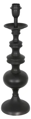 Immagine prodotto di Lampada da tavolo - nero - Lyons - legno - Ø 16cm - E27 - 3467ZW - Anne Lighting