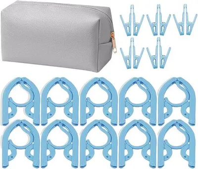Obrázok produktu pre Cestovná taška – organizér na cesty – modrá – 23,5 x 13 cm – vrátane úložnej tašky