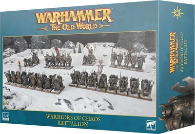 Produktbild von Warhammer The Old World Warrior of Chaos Battalion