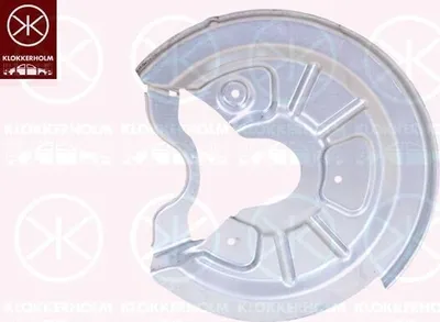 Produktbild von KLOKKERHOLM Spritzblech Bremsscheibe für VW GOLF VI (5K1) Hinten Links 9534877 Ankerblech
