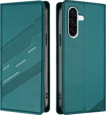 Obrázek produktu pro Pouzdro pro Samsung Galaxy A36 5G,Polyuretankožené peněženkové pouzdro s přihrádkou na karty a funkcí stojánku Grün