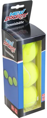 Produktbild von New Sports Tennisbälle, 3 Stück in Dose, Ball
