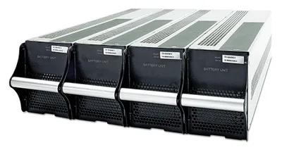 Produktbild von APC Symmetra PX Battery Module, Plombierte Bleisäure (VRLA), Schwarz, 0 - 40 °C, 0 - 95, 91 kg, 431.8 x 711.2 x 132.1 mm