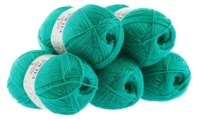 Produktbild von 500g Strickgarn CILKA by VLNIKA Klassikgarn Strickwolle Häkelgarn Sommergarn