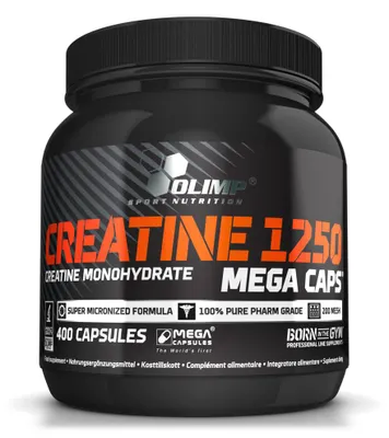 Image de Creatine 1250 Mega Caps (400 caps)