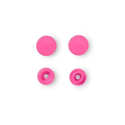 Produktbild von Prym Nähfrei Druckknöpfe Color Snaps rund 12,4mm pink