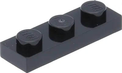 Obrázek produktu pro Lego® 1x3 deska 3623 - 100 dílků černá