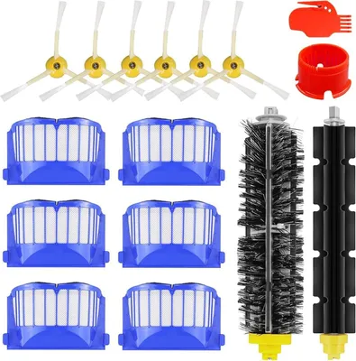 Produktbild von 16 PCS Ersatz Kits Kompatibel mit iRobot Roomba 600 Serie 605 606 615 616 620 621 625 630 631 650 653 655 660 670 671 676 680 Staubsauger