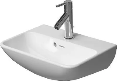 Produktbild von Handwaschbecken ME by Starck m ÜL m HLB 450x320mm HL-Vorstich weiß weiß
