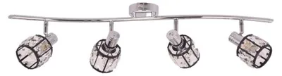 Image de Plafonnier CEILING LANNA 2200091M-C 4XE14 BL