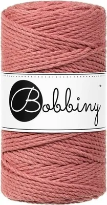 Zdjęcie produktu dla Bobbiny 3PLY Macramé Rope 3 mm 100 m Peony Sznurek