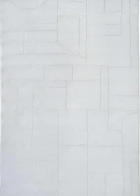 Zdjęcie produktu dla Dywan imitujący jutę, kolor kości słoniowej, 160 x 225 cm