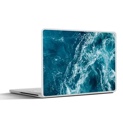Produktbild von MuchoWow® Laptop Aufkleber Sticker Cover Meer - Wasser - Golf 30x21 cm - Sticker für Laptop - Selbstklebend