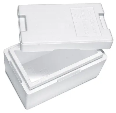 Produktbild von 29x Isolierboxen mit Deckel aus Styropor EPS 330 x 200 x 185 mm 4,7 Liter
