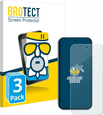 Produktbild von 3x BROTECT Entspiegelungs Schutzglas für Google Pixel 9 / 9 Pro / 10 / 10 Pro Schutzfolie Panzer Folie Glas Display Schutz matt