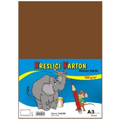 Image de Planche à dessin A3/50pcs/180g marron
