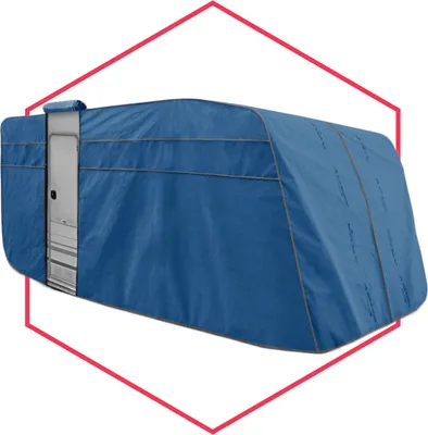 Produktbild von Wohnwagen Shutzhülle Abdeckplane 550 x 235 x 222 Plane Caravan Abdeckung