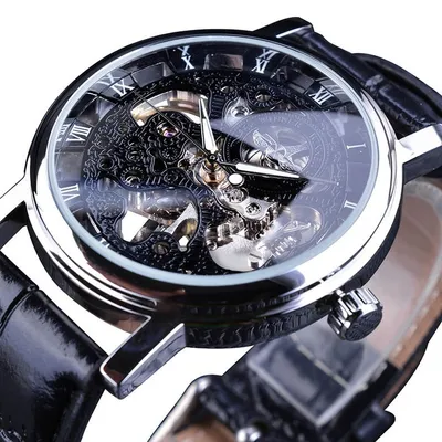 Produktbild von JA-14429 Herrenuhr – Eleganz in Schwarz/Silber KP14429