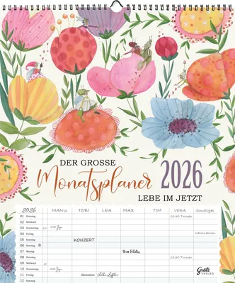 Produktbild von Großer Monatsplaner 2026