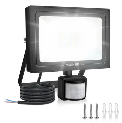 LED-Strahler 35W mit Bewegungsmelder 3000LM IP66 wasserdicht