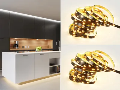 Produktbild von LED Bänder Tageslichtlampe indirekte Wandbeleuchtung & Küchenlicht Decke dimmbar
