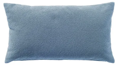 Produktbild von Dutch Decor Outdoor Dekokissen Unifarbe Julio 30x50 cm Blau