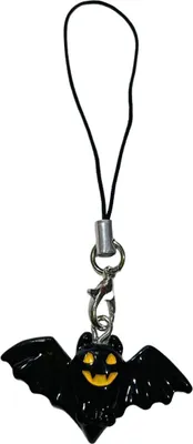 Produktbild von Fledermaus Handyanhänger Miniblings Anhänger Blutsauger Halloween schwarz orange
