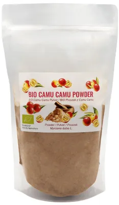 Produktbild von Camu Camu Pulver 300 g - Myrciaria dubia, Superfood, Vitamin C