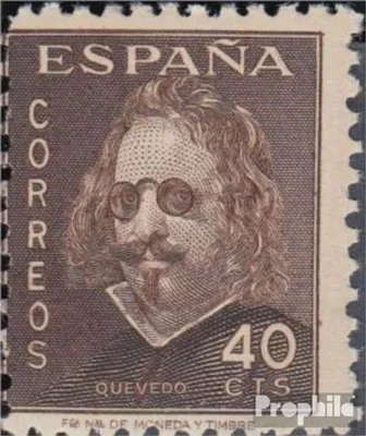 Produktbild von Briefmarken Spanien 1945 Mi 927 (kompl.Ausg.) mit Falz Villegas
