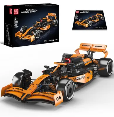 Produktbild von Mould King 13208 Statische Version Sportwagen Bausteine Modell, 1480 Teile Klemmbausteine Auto Blockmodell Kit als Spielzeug und Geschenk (14 Jahre und älter)