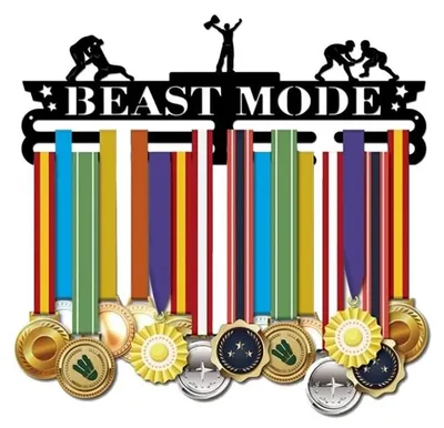 Immagine prodotto di Portamedaglie Beastmode - Organizer per medaglie - Nero