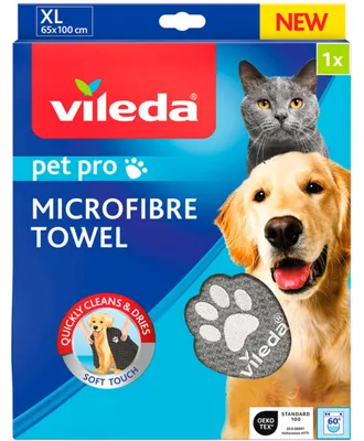 Immagine prodotto di Vileda Pet Pro Asciugamano in microfibra XL