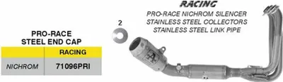 Produktbild von ARROW Pro-Race komplette Rennabgasanlage aus Edelstahl für CF Moto 675 SR-R