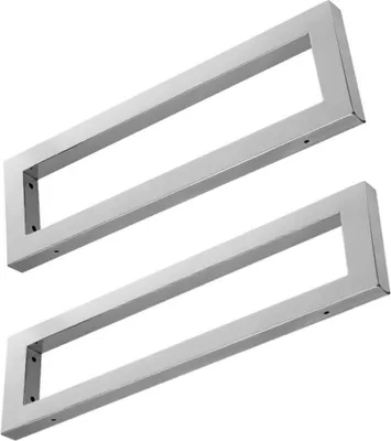 Produktbild von Wandkonsole Edelstahl Konsole   Wandstütze Träger Verchromt Waschtischhalter Plattenhalter Unterbau   300x150x30 mm WK30 2 er Pack