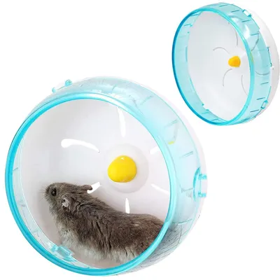 Produktbild von Hamsterlaufrad Laufrad Hamsterrad - Kunststoff - 12 cm - Antirutsch - Geräuscharm
