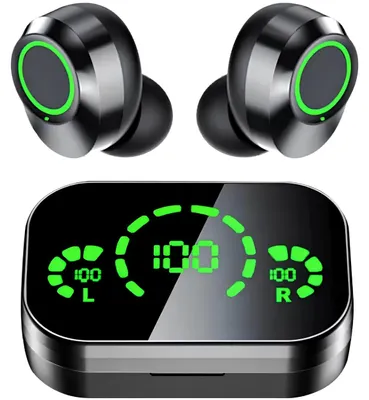Obrázek produktu pro Bezdrátová Bluetooth sluchátka YK-40891 - Černá s dotykovým ovládáním KP40891