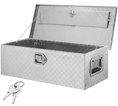 Obrázek produktu pro VEVOR 762 x 330 x 244 mm Box na nářadí do ložnice nákladního automobilu, uzamykatelný Box na nářadí 64 L Box na nářadí Úložný box na nářadí, nosnost 30 kg Organizér do boxu na nářadí pro obytné vozy, automobily atd.