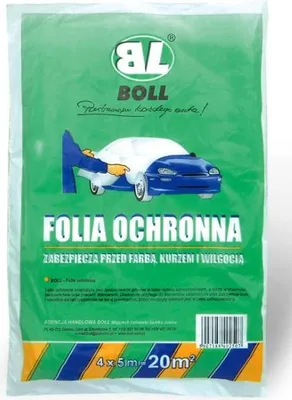 Obrázok produktu pre Ochranná Fólia Hdprawy Hrúbka 0,007Mm 4M X 5M (20 M2) Na Vozidlo / Boll / Kartón 50Ks