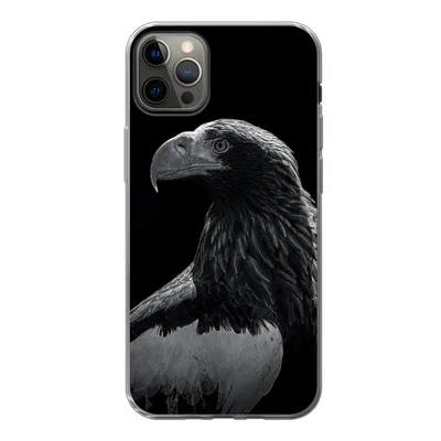 Produktbild von MuchoWow® Handyhülle Schutzhülle Hülle für iPhone 13 Pro Max Adler - Nahaufnahme - Schnabel Silikon Softcase Handy Hülle - Mobiltelefon